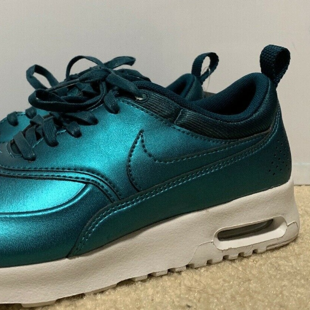 New Nike Air Max Thea SE Metallic Teal Sz 8.5